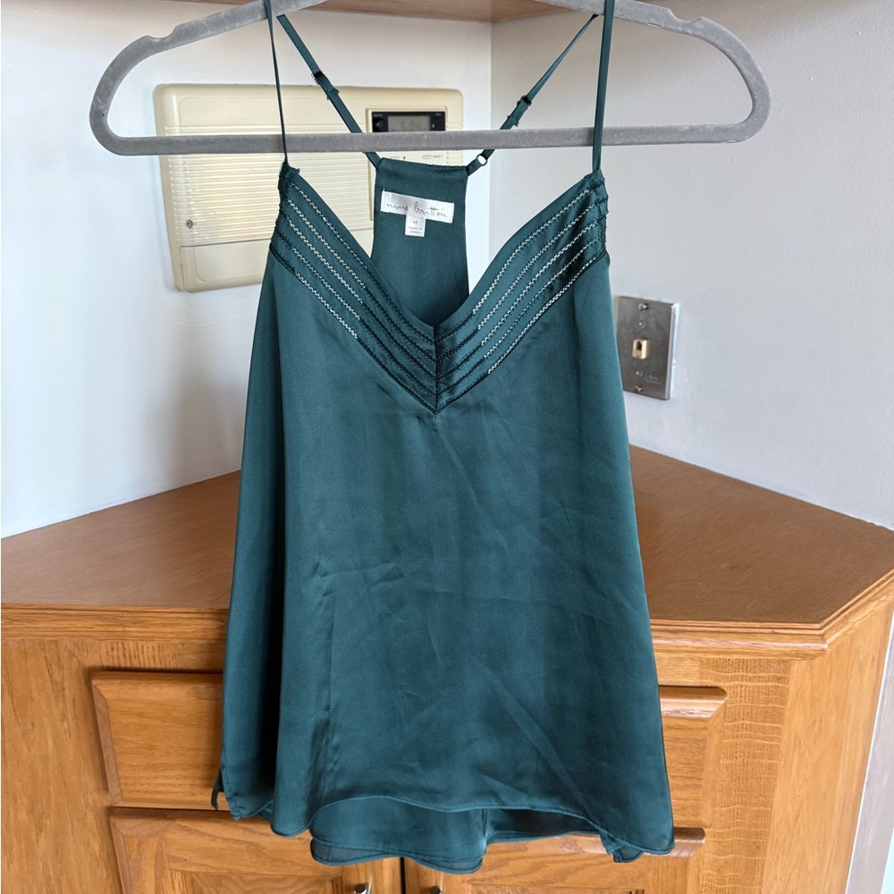 Nine Britton Darra Mesh Detail Cami Blouse - Picture 2 of 2